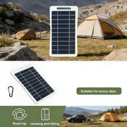 Solar Panel For Charging Devices - 2W/5V USB Output by 9eight5