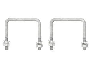 Square U-Bolt - M12 x 100 x 100mm - Pair by Trojan