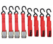 Trojan Tie Down Straps Quick Release Tie Down Straps - 25x180mm - 4-Pack Quick Release Tie Down Straps - 25x180mm - 4-Pack