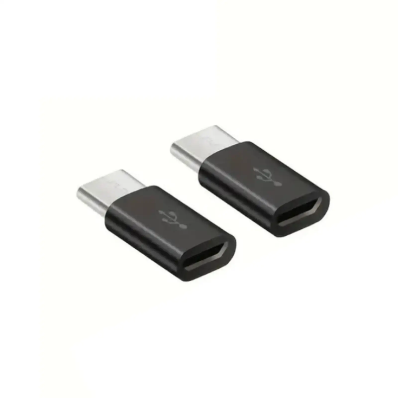 Micro USB to Type C Adapter (Black) by 9eight5