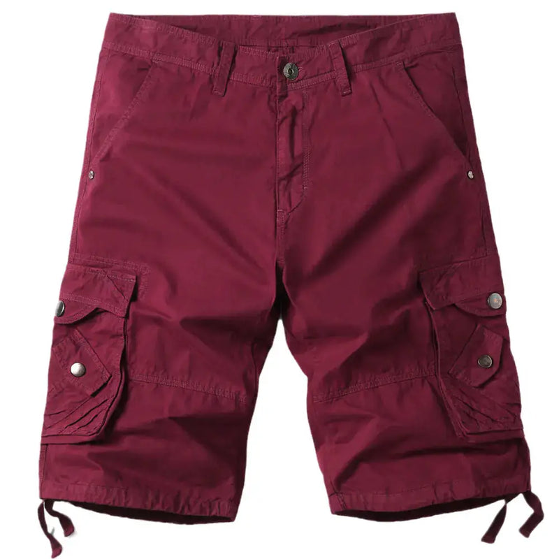Men's Camouflage Multi-pocket Loose Work Shorts by Mead's Supply & Equipment Outfitters limited