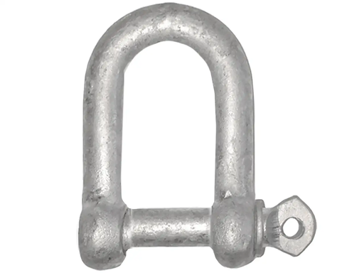 D-Shackle - Galvanised - 6mm - 15mm x 13mm