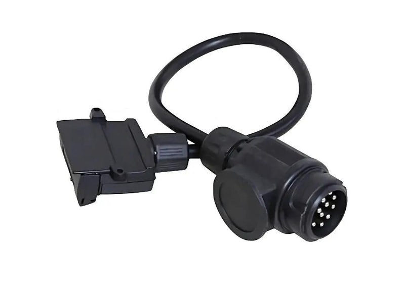 Adaptor - 13-Pin Round Male to 7-Pin Flat Female