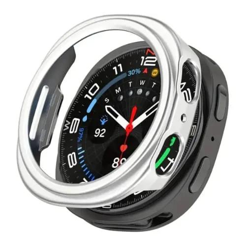 Protective Case for Samsung Galaxy Watch 8 (40mm) (Silver) by That Watch Shop