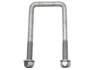 Square U-Bolt - M12 x 68 x 145mm - Grade 8.8 - Nuts Included by Trojan