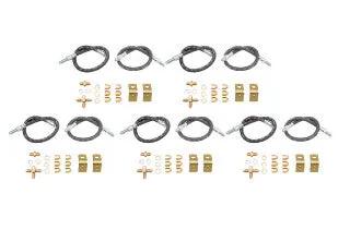 Bulk Rubber Brake Hose Kit - Single Axle - x5