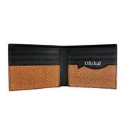 Fish Leather Bifold Wallet by Ofishal