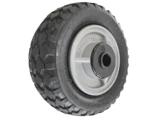 190x75mm Solid Tyre Wheel - Alloy Hub by Trojan