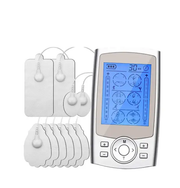 TENS Machine with 24 Massage Modes & 10 Pads by salelink.co.nz