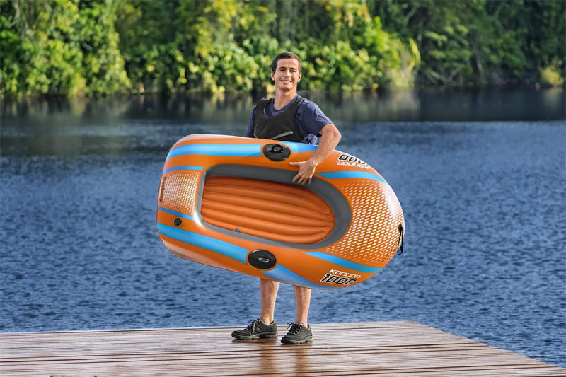 Bestway 149x85cm One Person Inflatable Kayak with Repair Patch by salelink.co.nz
