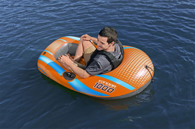 Bestway 149x85cm One Person Inflatable Kayak with Repair Patch by salelink.co.nz
