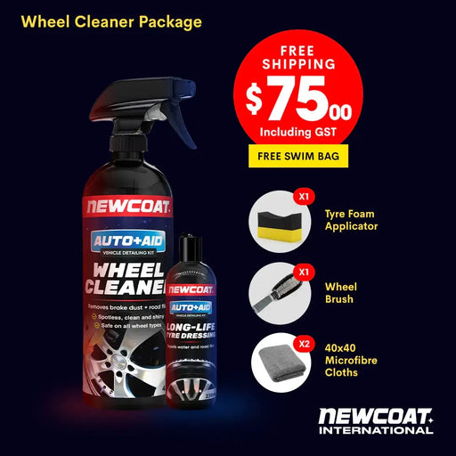 Newcoat Wheel Cleaning Kit by Racing Pro NZ Ltd