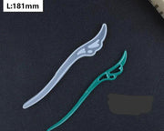 Silicone Hairpin Mould Clear Hairpin Hair Stick Mould DIY Epoxy Resin Mould Jewelry Casting Mouldfor Resin Hair Pin Making DIY Craft Supplies by Resin Art NZ