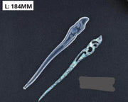 Silicone Hairpin Mould Clear Hairpin Hair Stick Mould DIY Epoxy Resin Mould Jewelry Casting Mouldfor Resin Hair Pin Making DIY Craft Supplies by Resin Art NZ