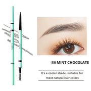 FLORTTE Rotating Double-Ended Eyebrow Pencil with Brush by Poppy Gifts