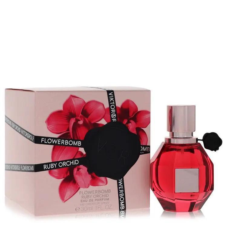 Flowerbomb Ruby Orchid Eau De Parfum Spray by Viktor & Rolf 30 ml by Brands HD