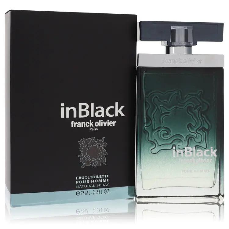Franck Olivier In Black Eau De Toilette Spray by Franck Olivier 75 ml by Brands HD