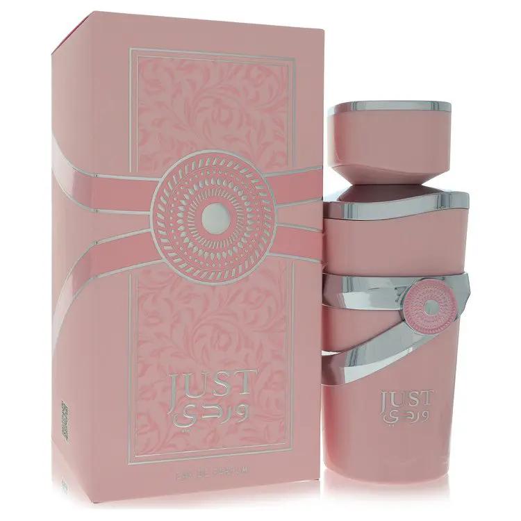 Brands HD Eau De Parfum Spray Fragrance World Just Wardi Eau De Parfum Spray by Fragrance World 100 ml Fragrance World Just Wardi Eau De Parfum Spray by Fragrance World 100 ml