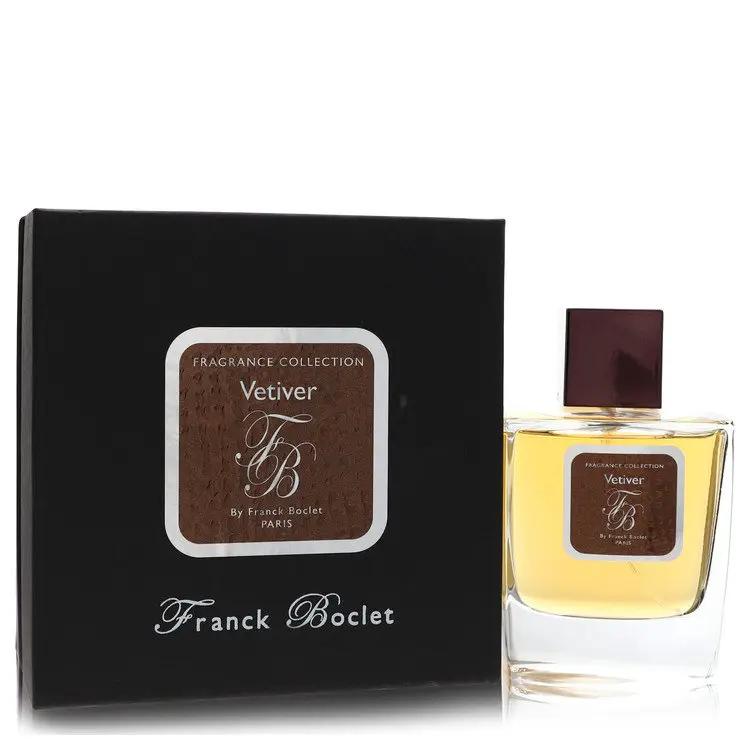 Franck Boclet Vetiver Eau De Parfum Spray (Unisex) by Franck Boclet 100 ml by Brands HD