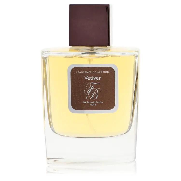 Franck Boclet Vetiver Eau De Parfum Spray (Unisex Unboxed) by Franck Boclet 100 ml by Brands HD
