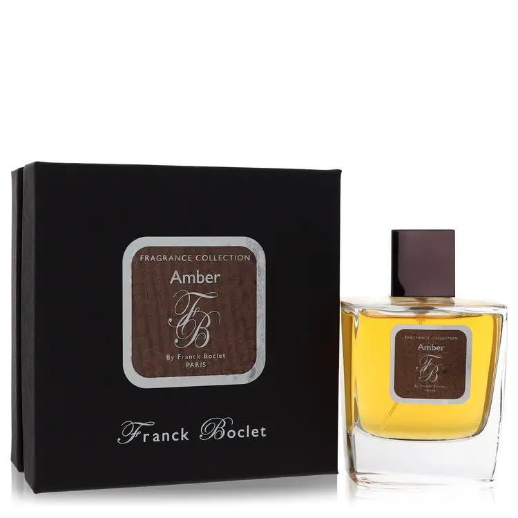 Franck Boclet Amber Eau De Parfum Spray (Unisex) by Franck Boclet 100 ml by Brands HD