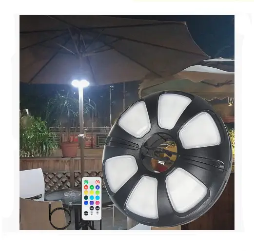 Battery Operated Outdoor Patio Umbralla Pole Led Light Rechargeable by salelink.co.nz