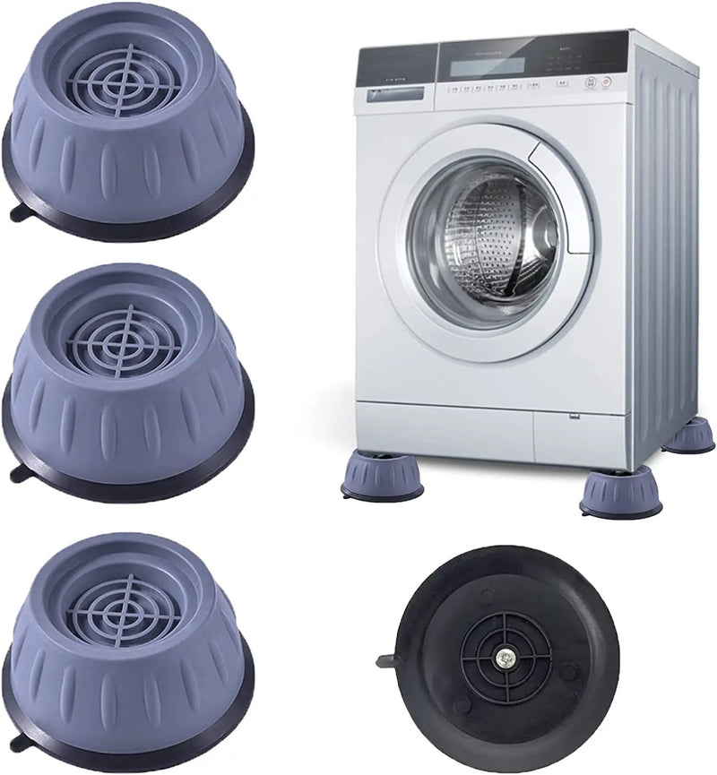 4PCS Anti-Vibration Feet Pads Washing Machine Plastic Mat by salelink.co.nz