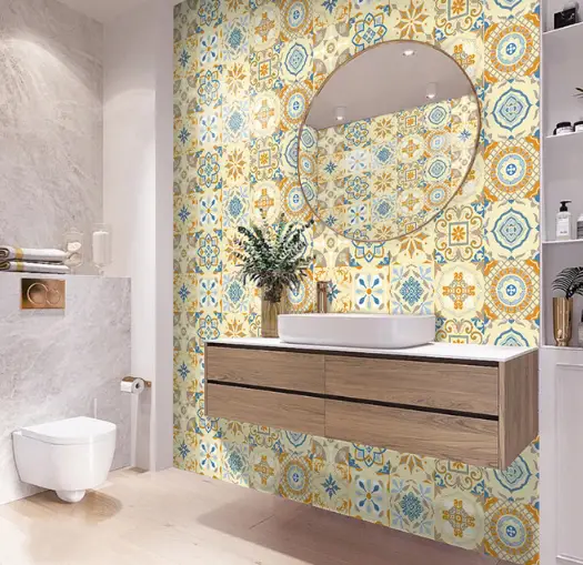 Wallpaper Tile Stickers 20x500cm by salelink.co.nz