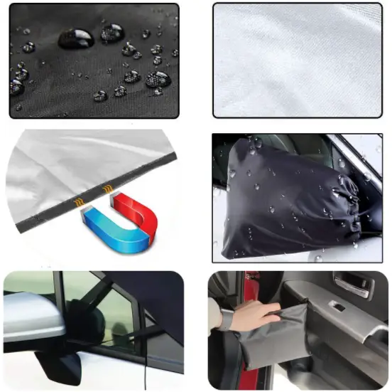 Car Rear Windshield Snow Ice Cover with Magnetic by salelink.co.nz