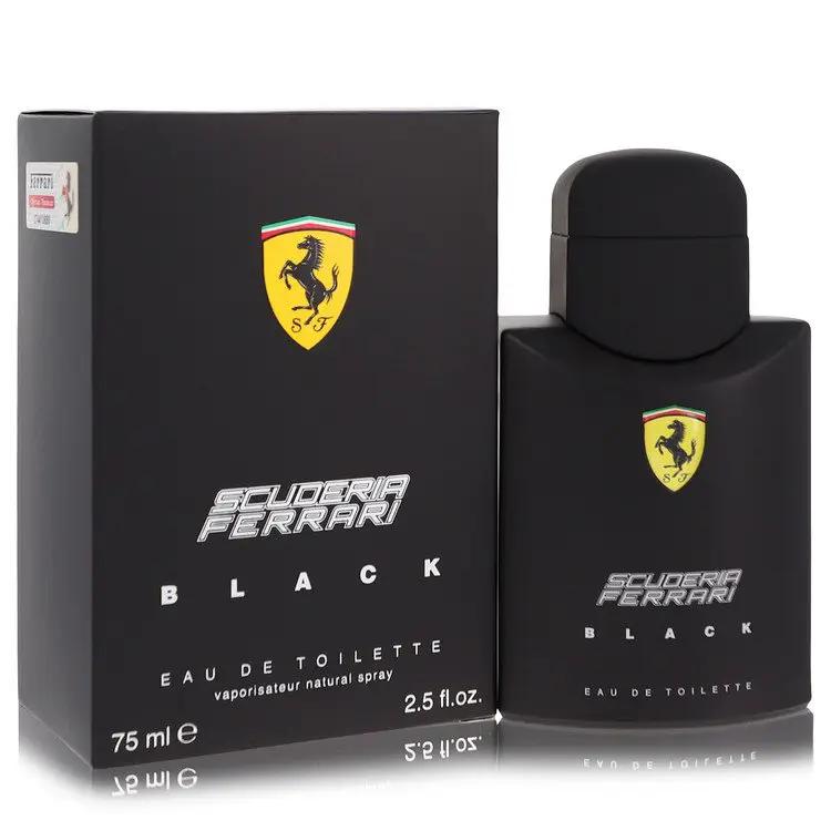Brands HD Eau De Toilette Spray Ferrari Scuderia Black Eau De Toilette Spray by Ferrari 75 ml Ferrari Scuderia Black Eau De Toilette Spray by Ferrari 75 ml