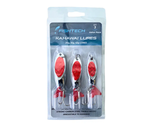 Fishtech Kahawai Lures 24g 32g 42g 3 Pack by Fishtech