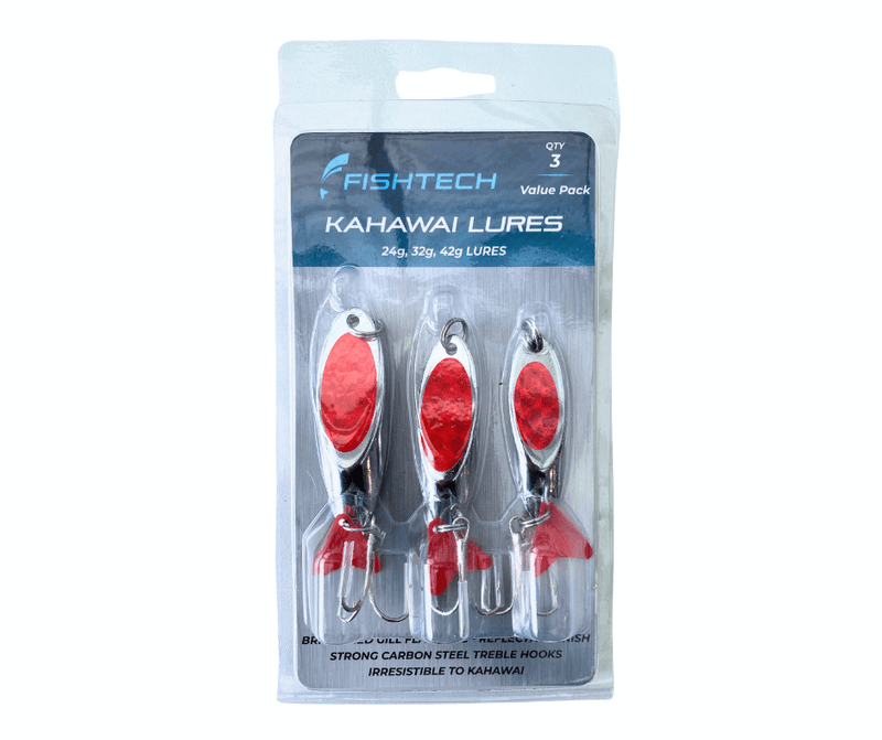 Fishtech Catch Fishing Jigs and Lures Fishtech Kahawai Lures 24g 32g 42g 3 Pack Fishtech Kahawai Lures 24G 32G 42G 3 Pack