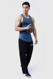Ribbed Tank Teal by Fuaark Nz
