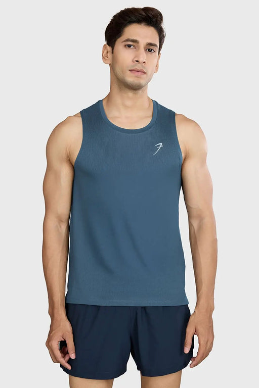 Ember Running Tank Light Blue by Fuaark Nz