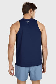 Pulse Running Tank Navy by Fuaark Nz