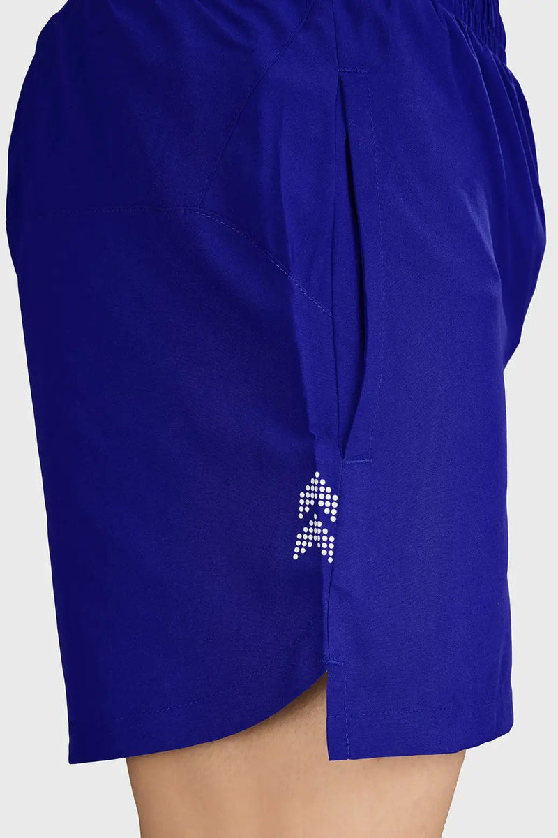 Pulse 4" Running Shorts Blue by Fuaark Nz