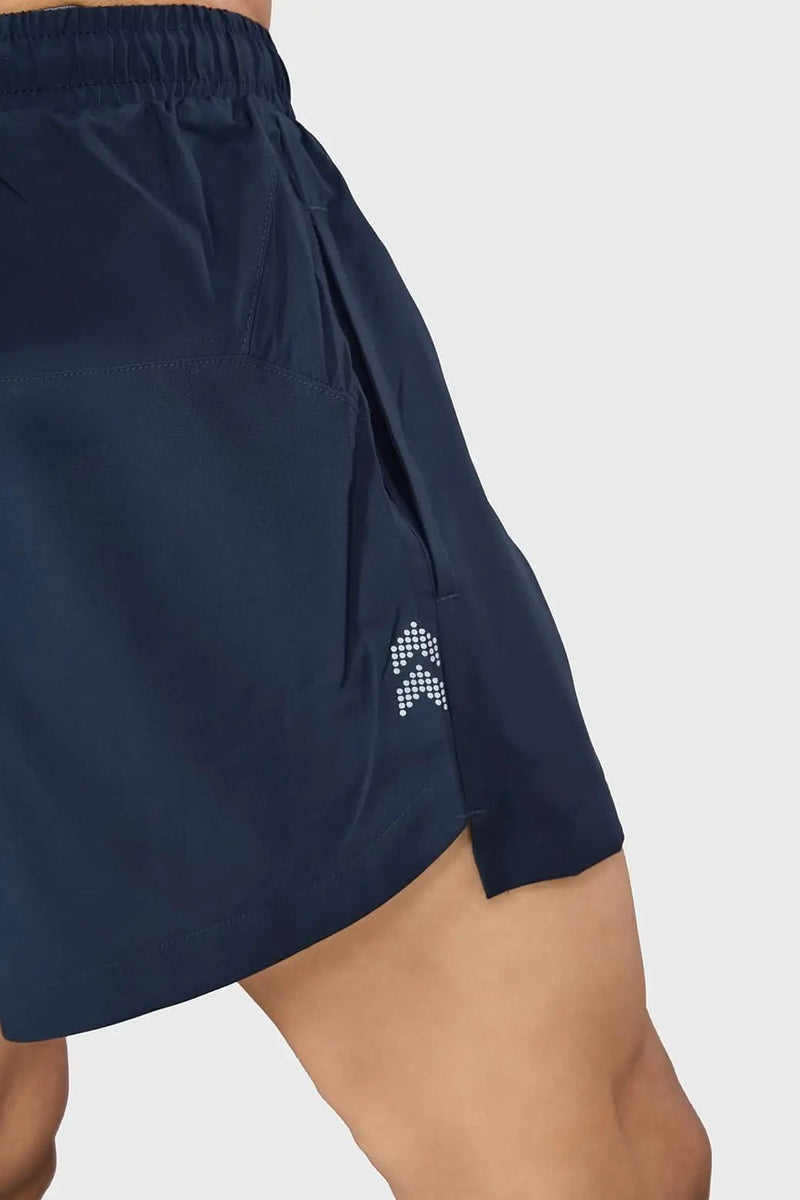 Pulse 4" Running Shorts Navy by Fuaark Nz