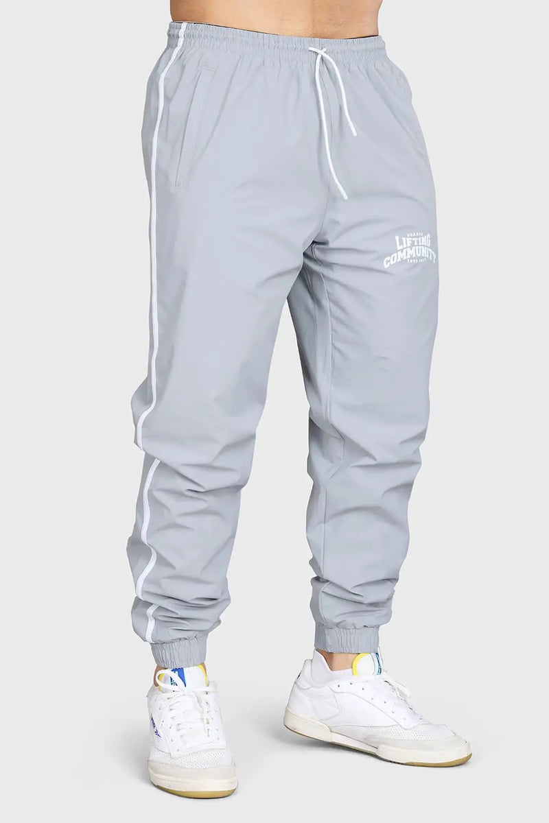 Lifting Community Joggers Light Grey by Fuaark Nz