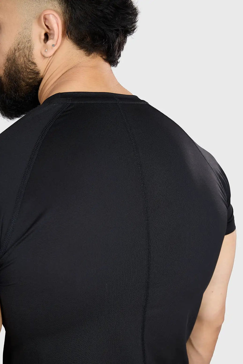 Dash T-shirt Black by Fuaark Nz