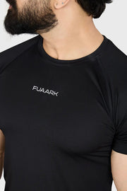 Dash T-shirt Black by Fuaark Nz