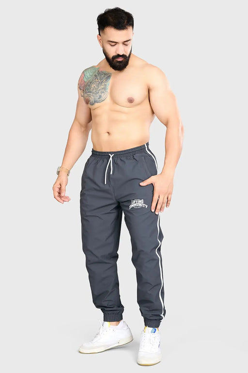 Lifting Community Joggers Coal by Fuaark Nz