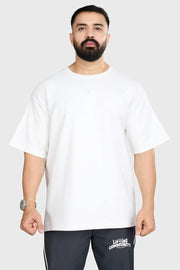 Heavyweight Oversized T-shirt White by Fuaark Nz