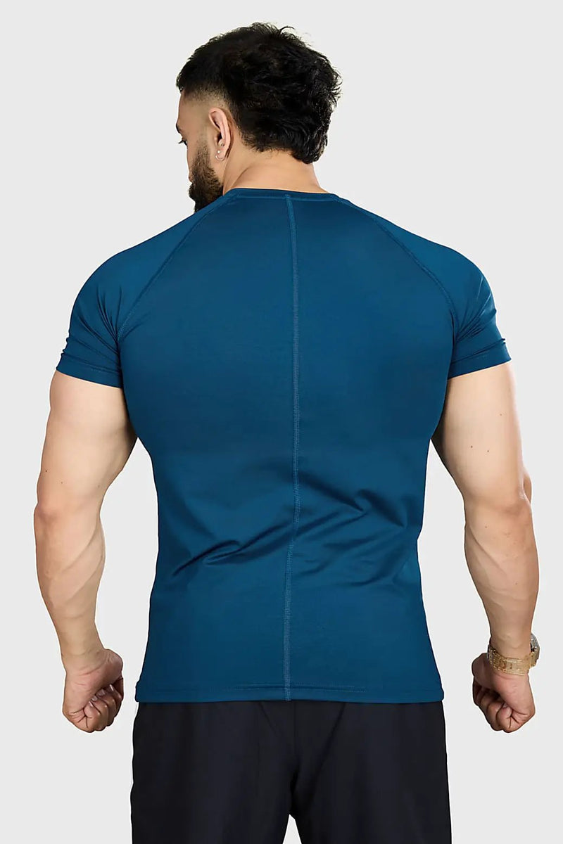 Urban T-shirt Teal by Fuaark Nz