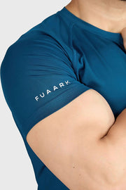 Urban T-shirt Teal by Fuaark Nz