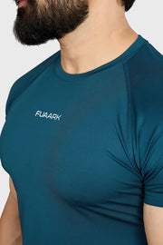 Dash T-shirt Orion Blue by Fuaark Nz