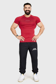 Power Seamless T-shirt Red/ Fuaark by Fuaark Nz