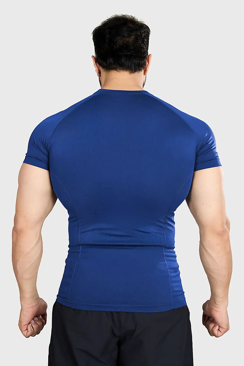 Power Seamless T-shirt Blue/ Fuaark by Fuaark Nz
