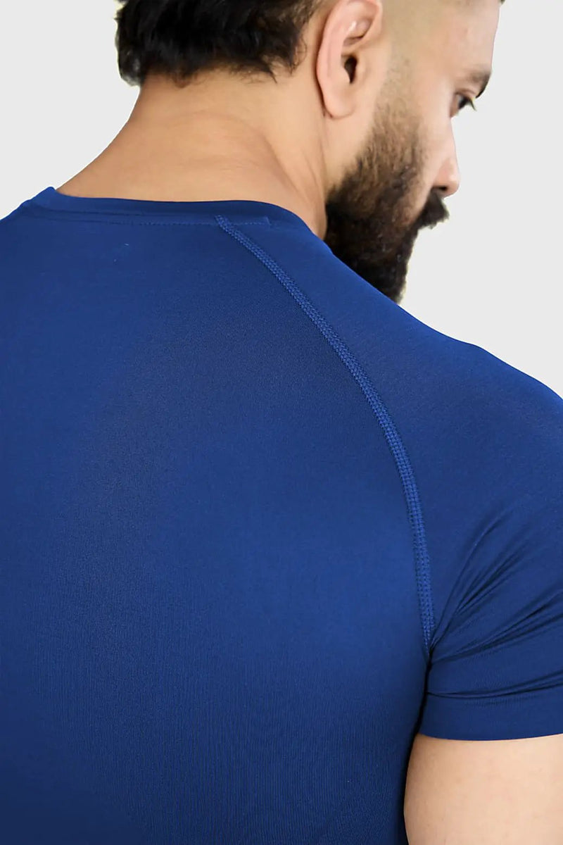 Power Seamless T-shirt Blue/ Fuaark by Fuaark Nz