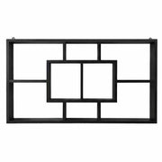 SportZone.co.nz Furniture > Living Room > Bookcases & Shelves Artiss Floating Wall Shelves Bookshelf Black Artiss Floating Wall Shelves Bookshelf Black