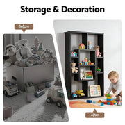 SportZone.co.nz Furniture > Living Room > Bookcases & Shelves Artiss Floating Wall Shelves Bookshelf Black Artiss Floating Wall Shelves Bookshelf Black